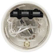 BG Electrical Ceiling Accessories - Enclosed, 2 terminal body, 3 terminals and earth in base, PVC tails, HO skirt