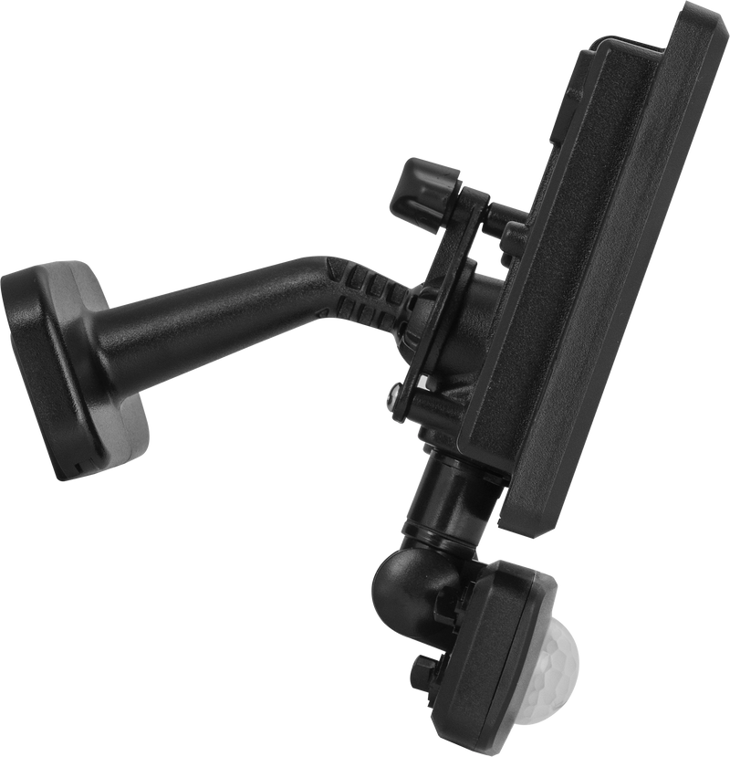 Luceco Essence Floodlight with ball joint 20W black 4000K colour temp with PIR - Pack of 1