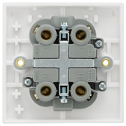 BG Electrical Part M - 45A, 1 way, with indicator, grey cord & bangle