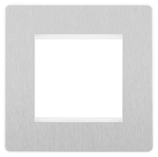 BG Electrical Euro Module - 2 module - square