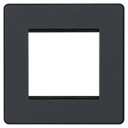 BG Electrical Euro Module - 2 module - square