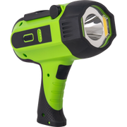 Luceco Spotlight - High Power Durable LED Spot Light, USB-C Rechargeable, 9 Lighting Modes, Inspection Light, Compact and with Stand 6W, 600lm