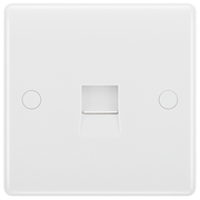 BG Electrical 800 Series - Single, telephone socket, master (screw)