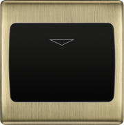 BG Electrical Nexus Metal Antique Brass - Hotel key card switch