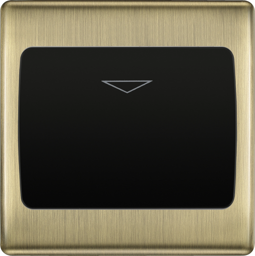 BG Electrical Nexus Metal Antique Brass - Hotel key card switch