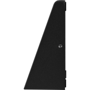 Luceco Slate Grey Wall Lights - Decorative wedge wall light 3W warm white colour temp