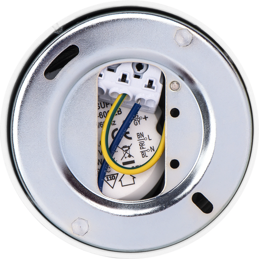 Luceco Circular Spotlight - Circular pendant surface mounted white 2000lm 25w 4000k