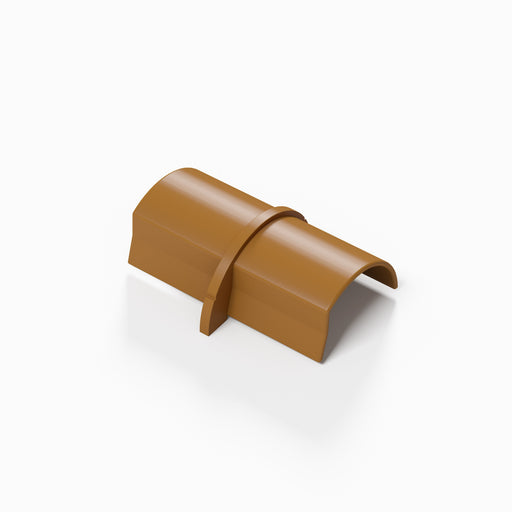 D-Line Trunking - 30x15mm Oak-Effect Smooth-Fit Connector