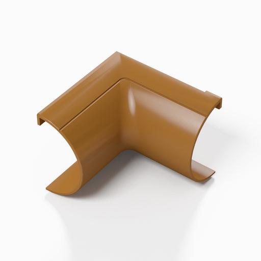 D-Line Trunking - 30x15mm Oak-Effect Internal Bend