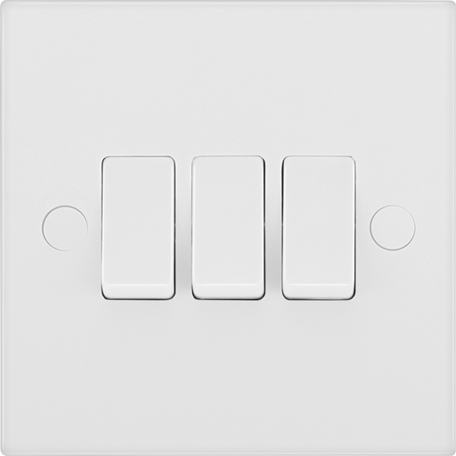 BG Electrical 900 Series - Triple, 2 way switch