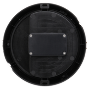 Luceco Ext Residential - Exterior residential bulkhead round 450lumens with white or black bezel