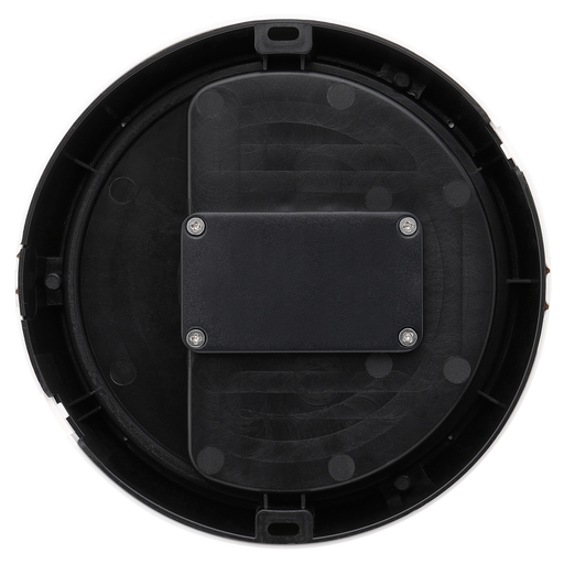 Luceco Ext Residential - Exterior residential bulkhead round 450lumens with white or black bezel