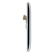 BG Electrical Nexus Metal Polished Chrome - Single, blank plate