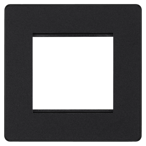 BG Electrical Euro Module - 2 module - square