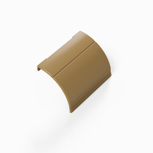 D-Line Trunking - 22x22mm Stainable Cable Inlet/Outlet