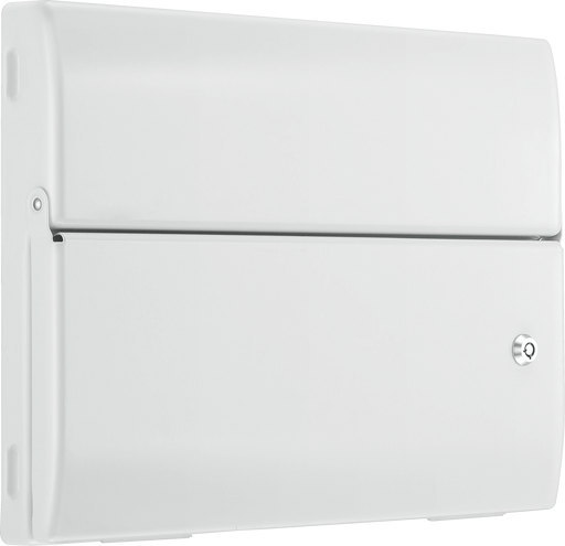 BG Circuit Protection Front Panels - 12 module, lockable cover with barrel lock