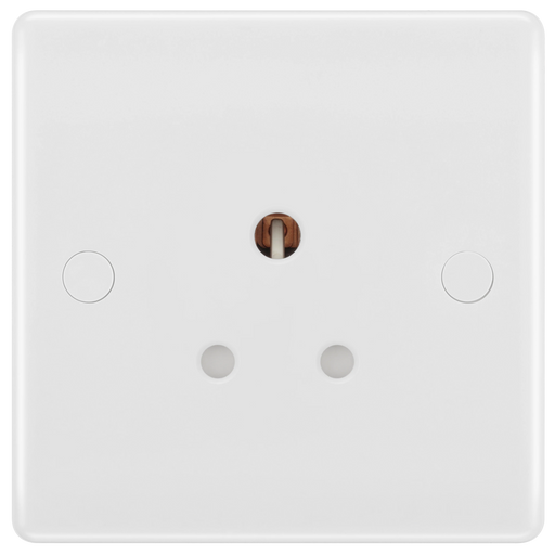 BG Electrical 800 Series - 5A, Single, unswitched, round pin
