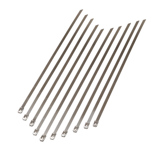 D-Line Fire Clip - Stainless Steel Cable Tie. 360mm x 4.5mm - Pack of 100
