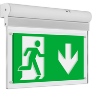 Luceco Exit Blade - Decorative exit blade self-test with down legend