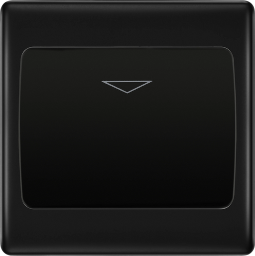 BG Electrical Nexus Metal Matt Black - Hotel key card switch
