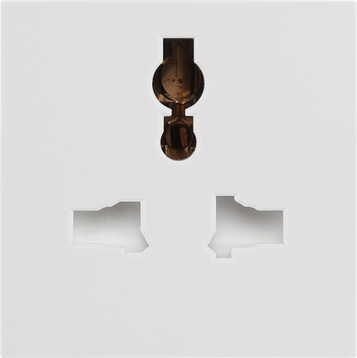BG Electrical Euro Module - Universal unswitched socket