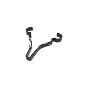 D-Line Fire Clip - Safe-D Stag-Clip for 1x 6-8mm φ cable. Single, Black - Pack of 100