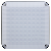 Luceco Mosi bulkhead square black 735 lumens and fixed output driver - Pack of 1