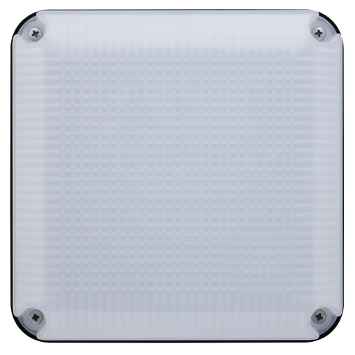 Luceco Mosi bulkhead square black 735 lumens and fixed output driver - Pack of 1