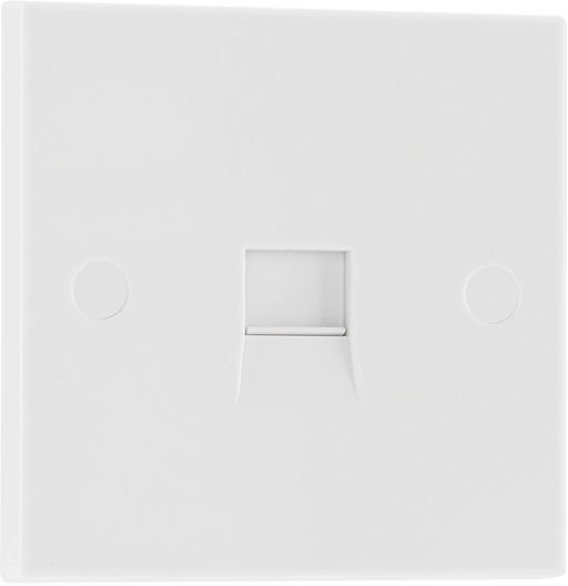 BG Electrical 900 Series - Single, RJ11 telephone socket (screw)