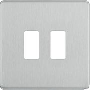 BG Electrical Grid - 2 module, square