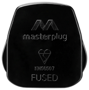 Masterplug Basic - 13A, Black