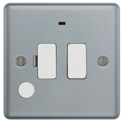 BG Electrical Metal Clad - Switched and fused with indicator and optional flex outlet