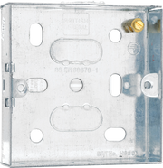 BG Electrical Contractor - Steel Knockout Box, Single, 16mm