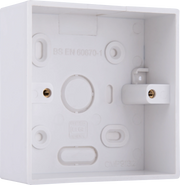 BG Electrical 900 Series - PVC Square Surface Box, Single, 32mm
