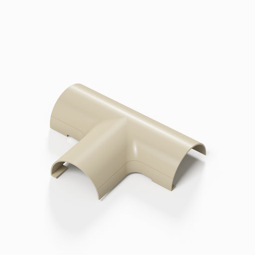 D-Line Trunking - 20x10mm Magnolia Equal Tee