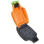 Masterplug Outdoor - 1 Socket, 13A, Orange