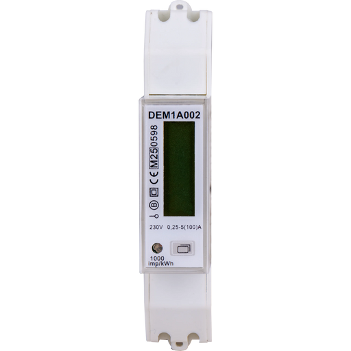 BG Circuit Protection Mid Meter - MID Approved Single Module Meter
