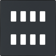 BG Electrical Grid - 8 module, square