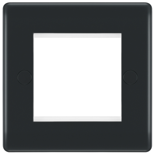 BG Electrical Euro Module - 2 module - square