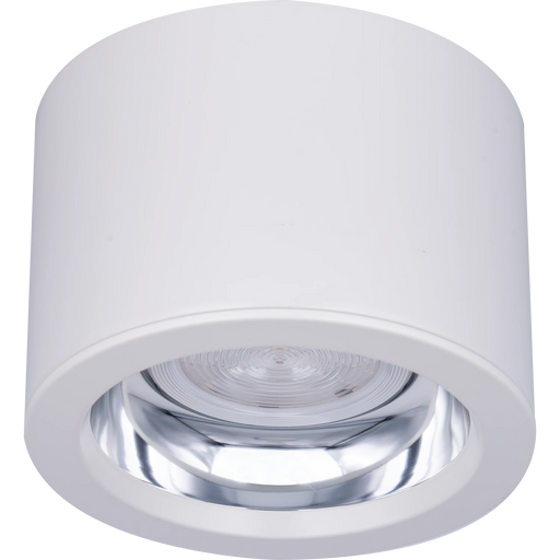 Luceco Platinum Mini Surface Downlight Gloss Reflector RAL 9016 162mm 1100lm 8W 4000K Digital Dimmable
