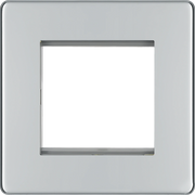 BG Electrical Euro Module - 2 module - square