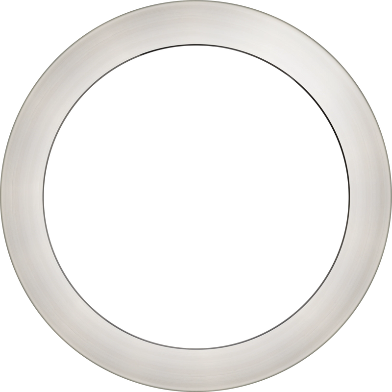 Luceco Celeste brushed steel bezel