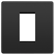 BG Electrical Euro Module - 1 module - square