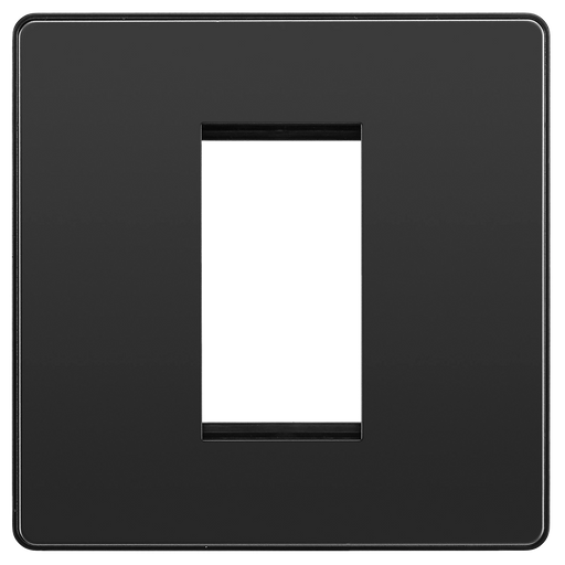 BG Electrical Euro Module - 1 module - square
