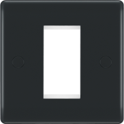 BG Electrical Euro Module - 1 module - square