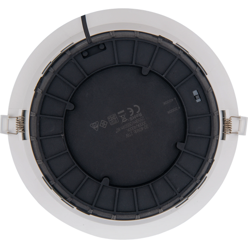 Luceco Carbon Ultra Downlight 21W 2650Lumens IP54 rated 200mm cut-out