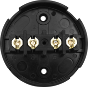 BG Electrical Contractor - Selective Entry Junction Box 4 Way, 20A, 89mm Dia, Brown
