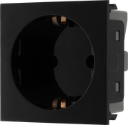 BG Electrical Euro Module - 16A Schuko, unswitched socket
