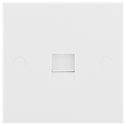 BG Electrical 900 Series - Single, telephone socket, master (IDC)