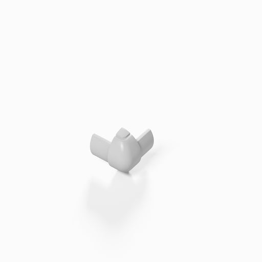 D-Line Trunking - 16x8mm White Smooth-Fit External Bend